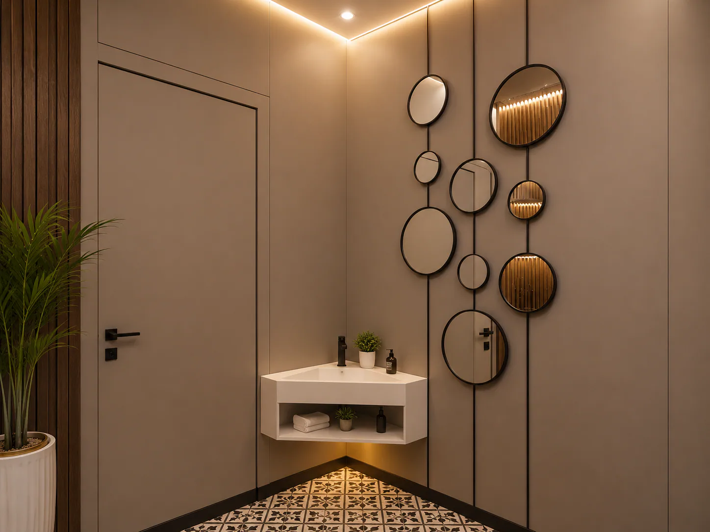 Nekhil Architects Studio completed interior showcase