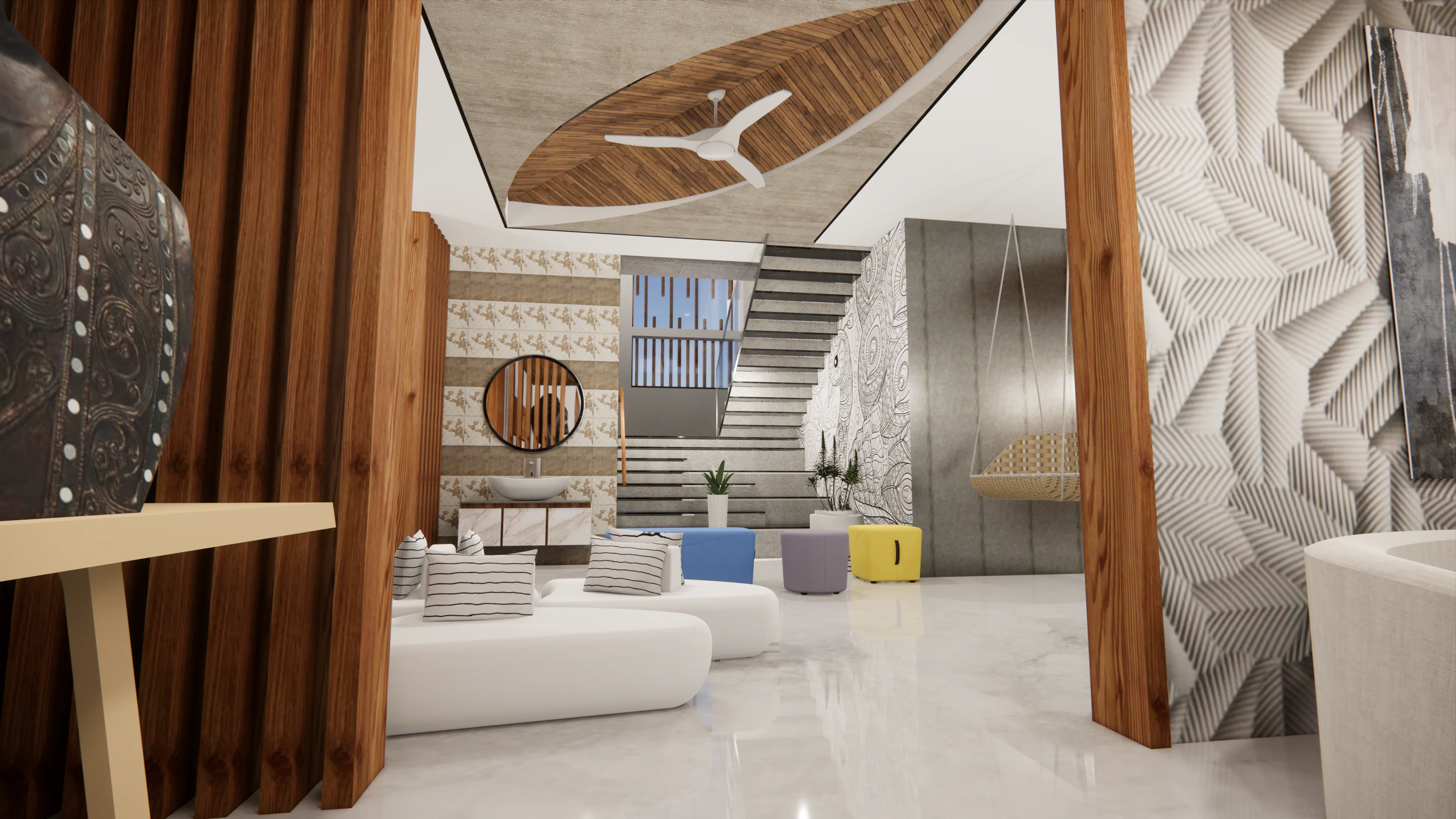 Nekhil Architects Studio interior showcase 7
